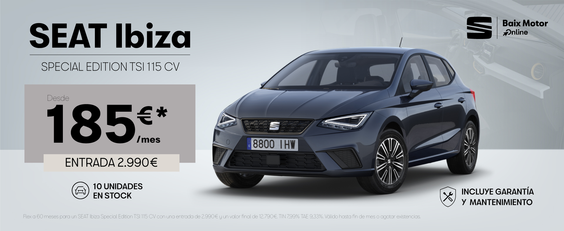 Hazte con tu Seat Ibiza Special Edition