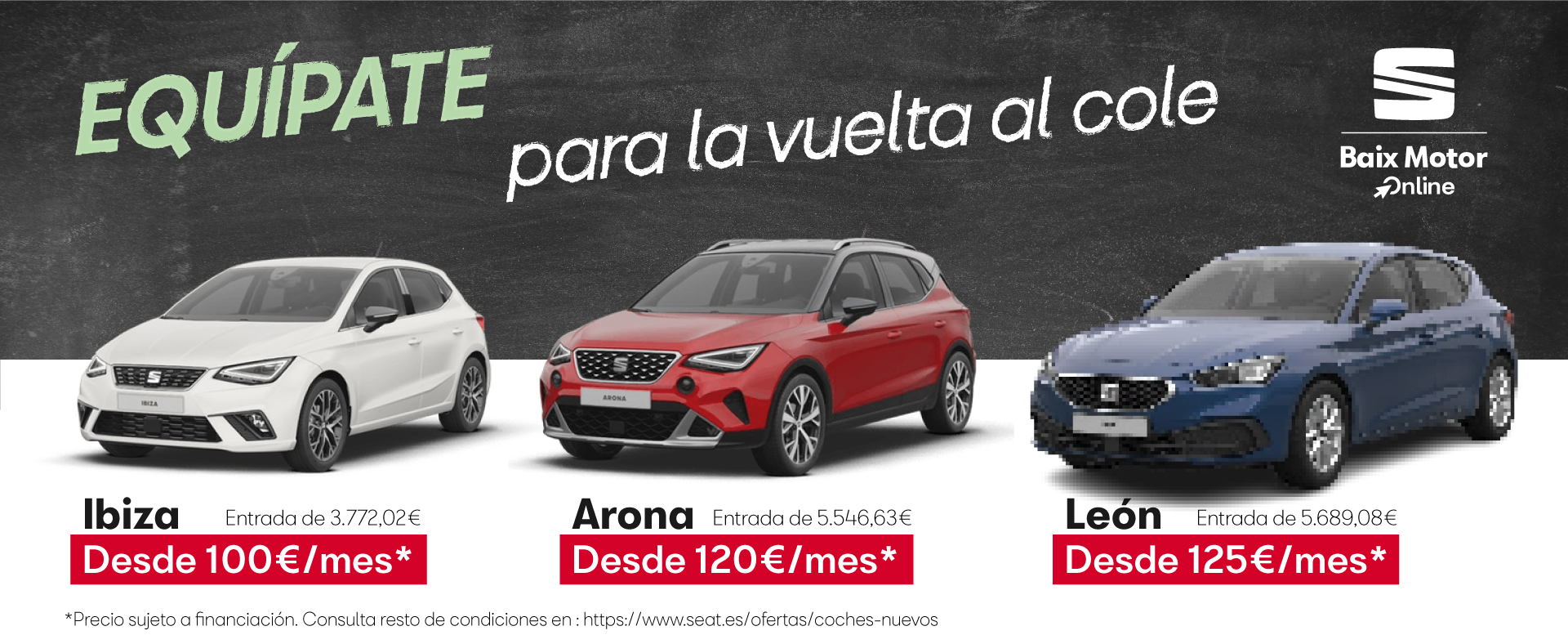 ¡Equípate para la vuelta! Ibiza, Arona y León a precios imbatibles