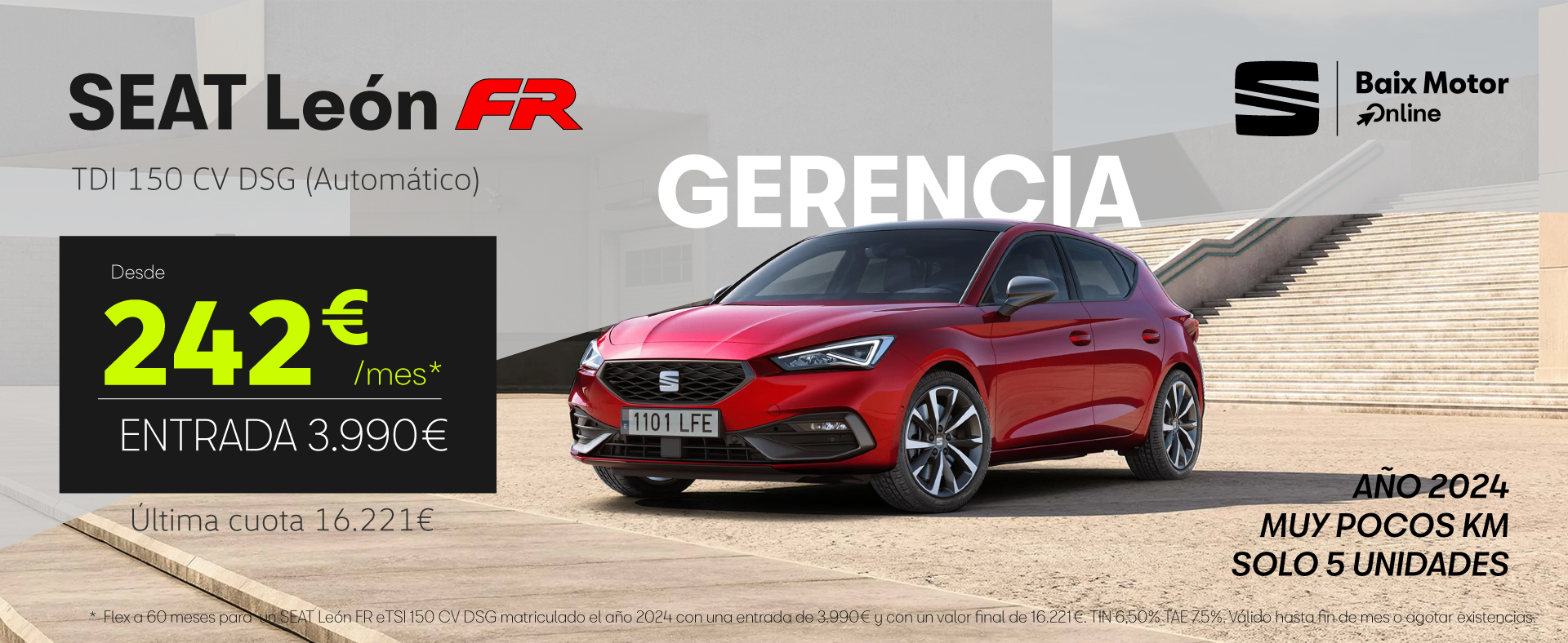 ¡Promoción Exclusiva SEAT León FR TDI!