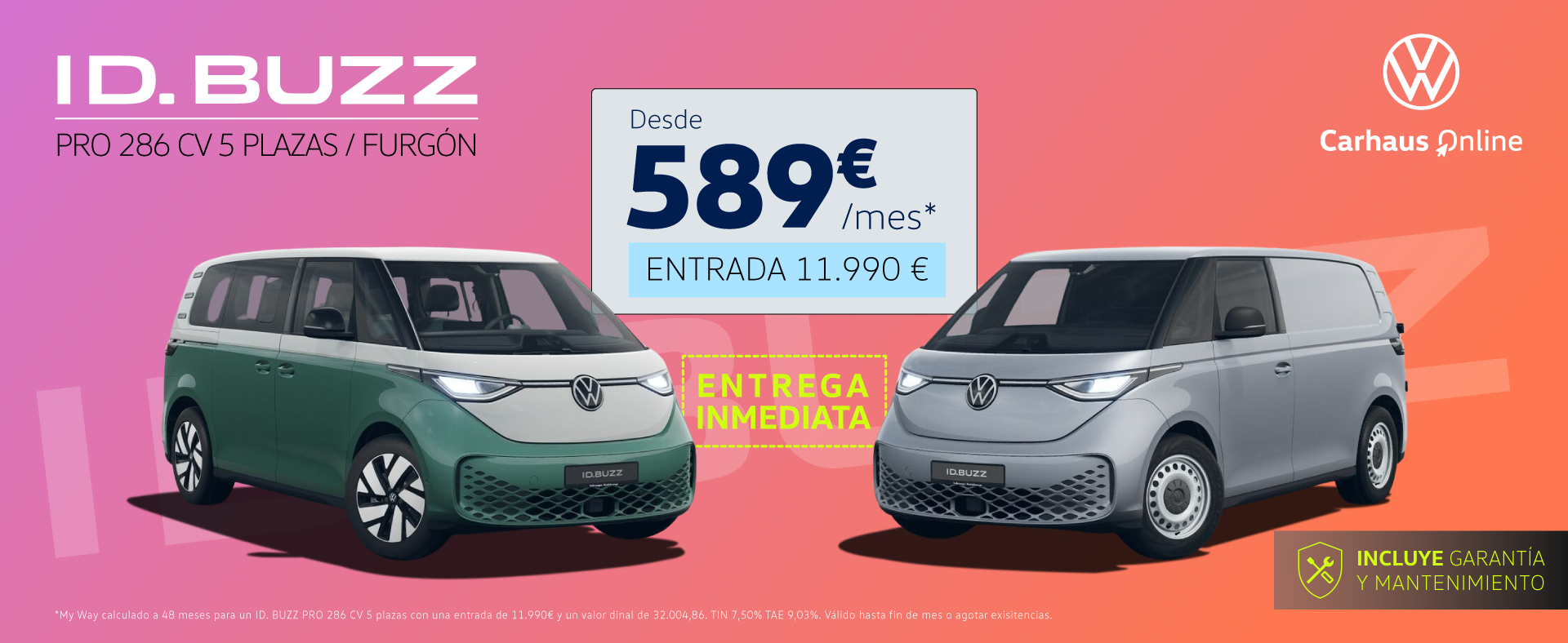 Oferta Exclusiva ID. BUZZ