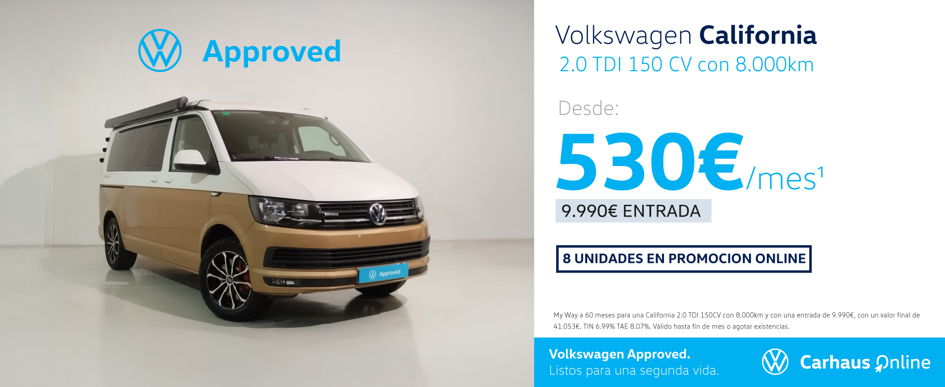 California 150CV en promoción desde 530€/mes*